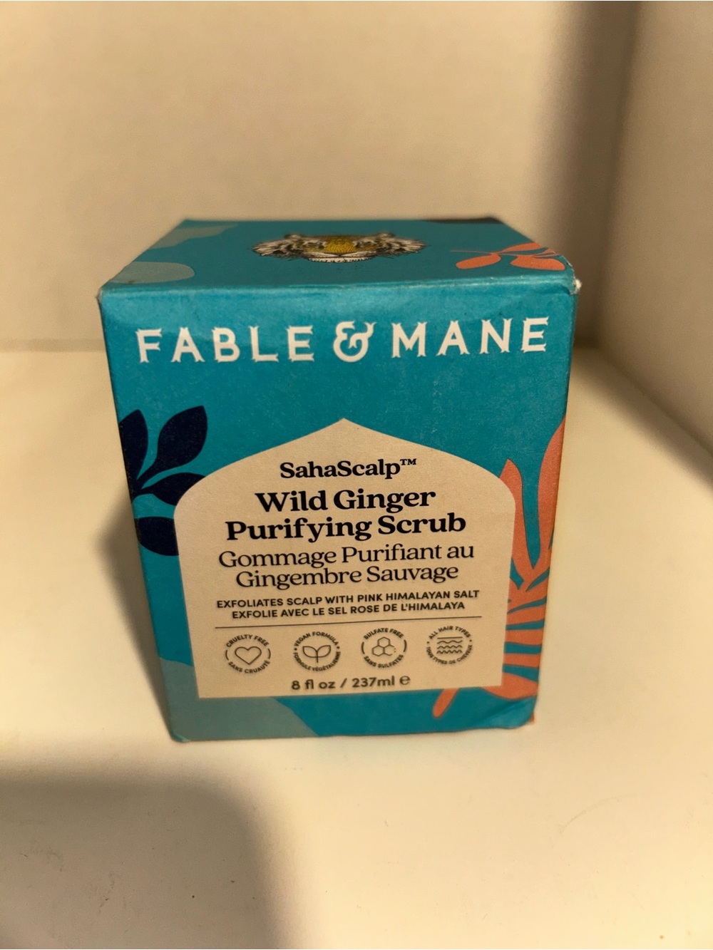 Fable & Mane SahaScalp Wild Ginger Purifying Scrub - New in Box Scalp Scrub